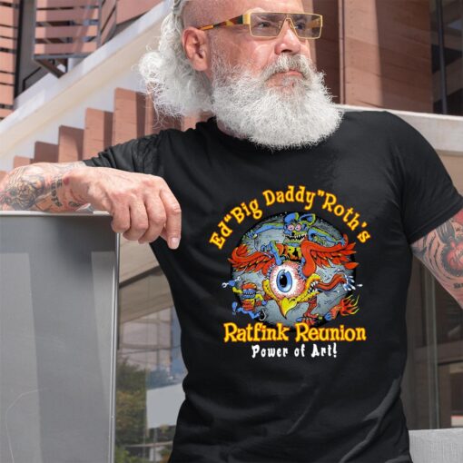Rat fink Ed roth big daddy hot rod BlackShirt 2 9640b8d3c 13565ca2ed