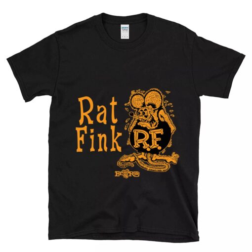 Rat fink Yellow BlackShirt 1