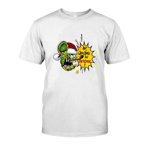 Rat fink any questions for christmas WhiteShirt 1