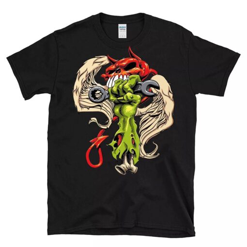Rat fink arm BlackShirt 1