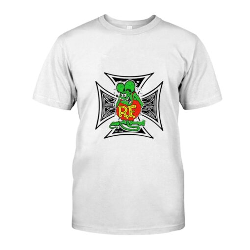 Rat fink hot rod WhiteShirt 1