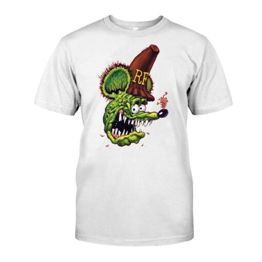 Rat fink hot rod kustom kulture WhiteShirt 1 13672d282d