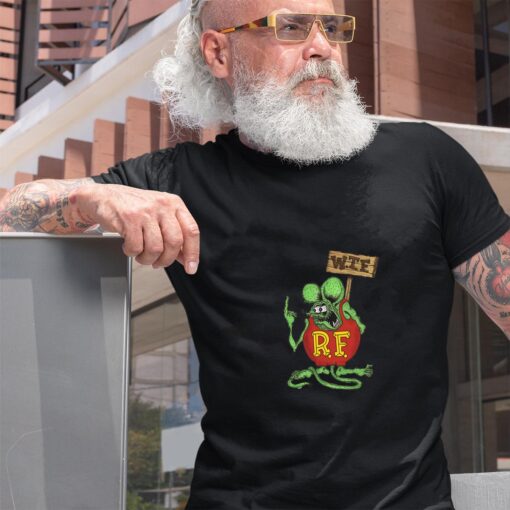 Rat fink hot rod speed BlackShirt 2