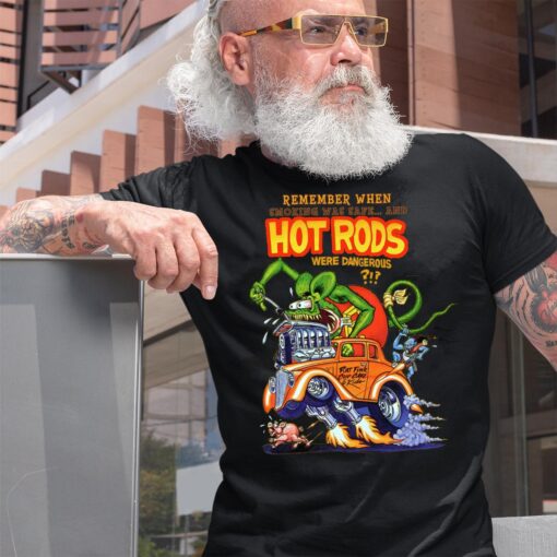 Rat fink hot rod were dangerous BlackShirt 2