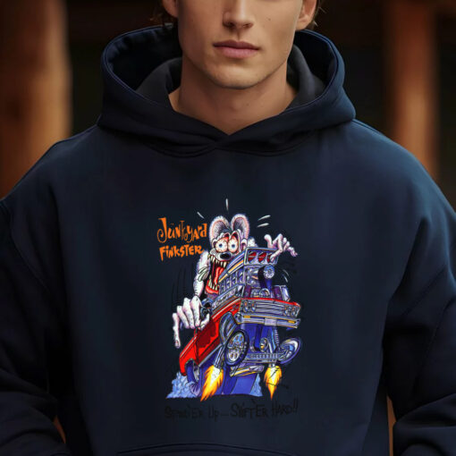 Rat fink junk yard finkster hoodie 2