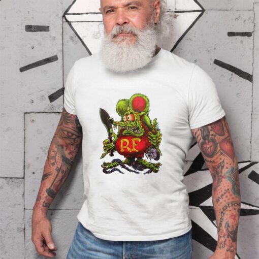 Rat fink moster WhiteShirt 2