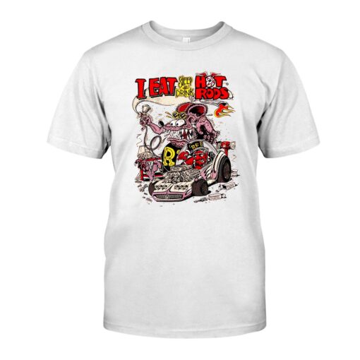Rat rod rat fink WhiteShirt 1