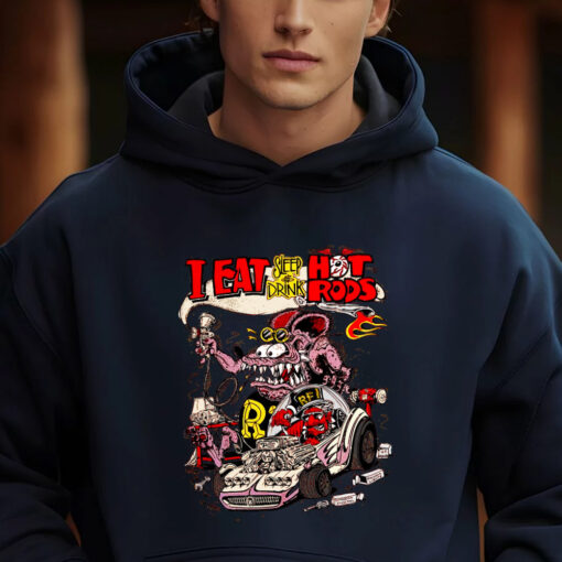Rat rod rat fink hoodie 2