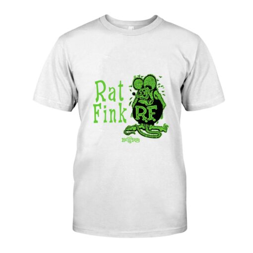 Ratfink Green WhiteShirt 1