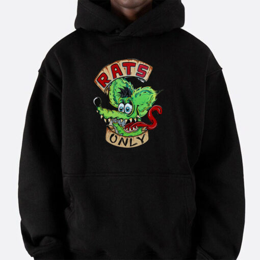 Rats only hoodie 5