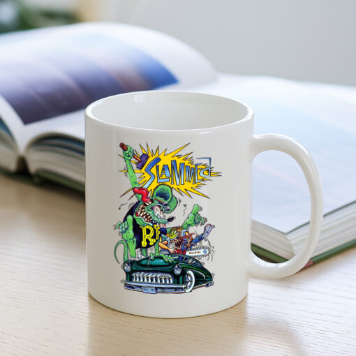 Slammed rat fink Mug 3