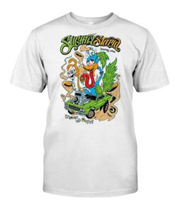 Smoke hot rod WhiteShirt 1
