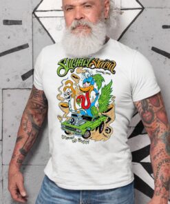 Smoke hot rod WhiteShirt 2 106351a19b