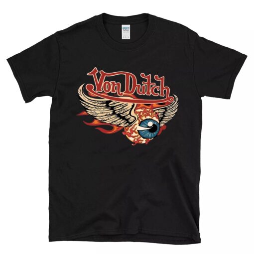 Von Dutch hot rod Flying eyeball BlackShirt 1 135294f140