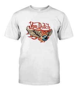 Von Dutch hot rod Flying eyeball WhiteShirt 1 13531b5f57