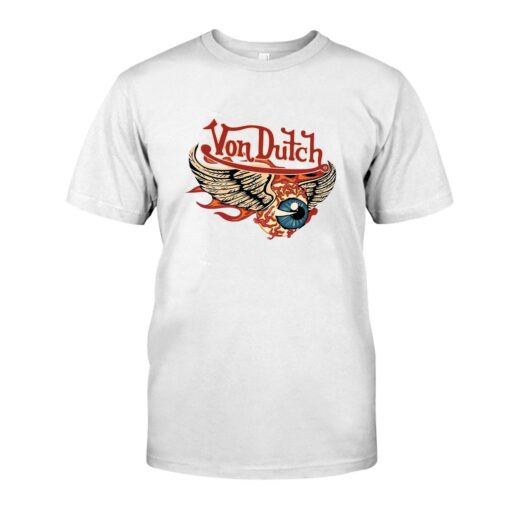 Von Dutch hot rod Flying eyeball WhiteShirt 1 13531b5f57