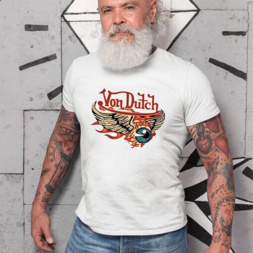Von Dutch hot rod Flying eyeball WhiteShirt 2 96148cc3d 1353281282