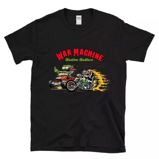 War machine hot rod Kustom Kulture BlackShirt 1 1368422169