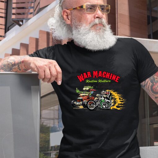 War machine hot rod Kustom Kulture BlackShirt 2 13685208d8