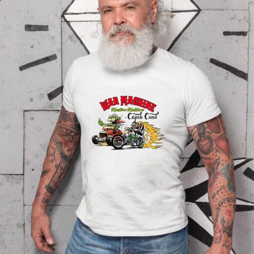 War machine hot rod Kustom Kulture WhiteShirt 2 136876c355