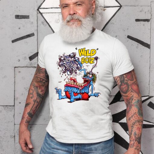 Wild boiz hot rod WhiteShirt 2 1065259b15