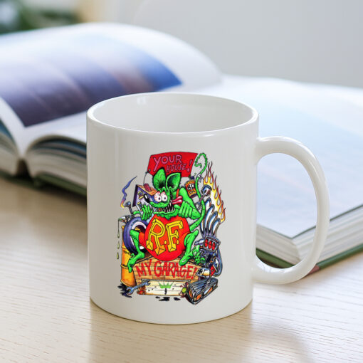 Your house my garage rat fink Mug 3