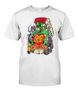 Your house my garage rat fink WhiteShirt 1