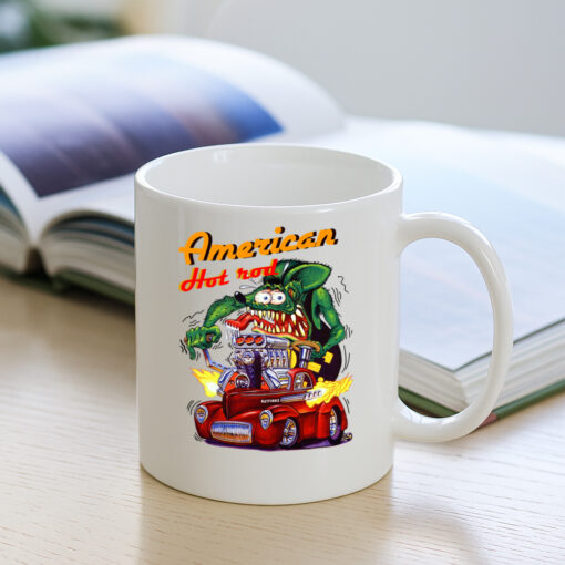 american hot rod rat fink Mug 3