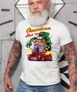 american hot rod rat fink White Shirt 2 13411b0271