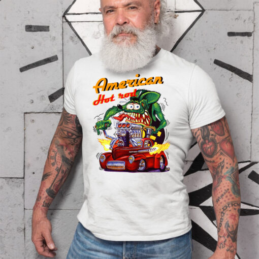 american hot rod rat fink White Shirt 2 13411b0271