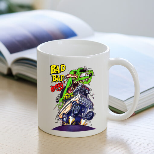 bad bad doggy rat fink Mug 3