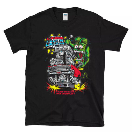 cruise the usa in your chevrolet Black Shirt 1 134584ea91