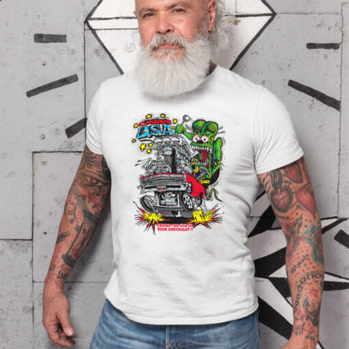 cruise the usa in your chevrolet White Shirt 2 1346164498