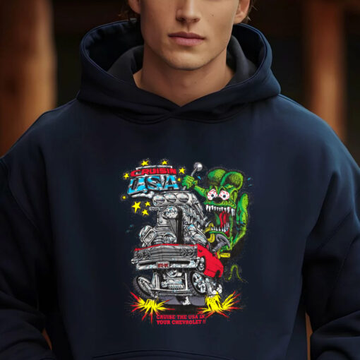 cruise the usa in your chevrolet hoodie 2