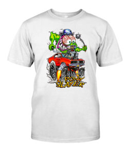 dodge pony slayerblack White Shirt 1 1346543b7b