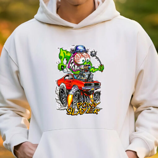 dodge pony slayerblack hoodie 3