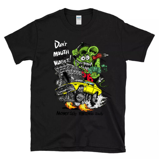 dont let your mouth overide your wallet Black Shirt 1 13473df8f8