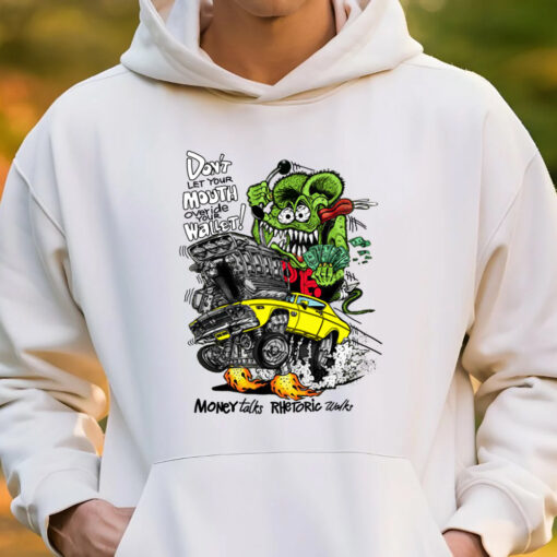 dont let your mouth overide your wallet hoodie 3