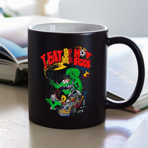 eat sleep and drink hot rod Mug 1