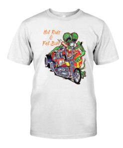 hot rod and fat bobs WhiteShirt 1