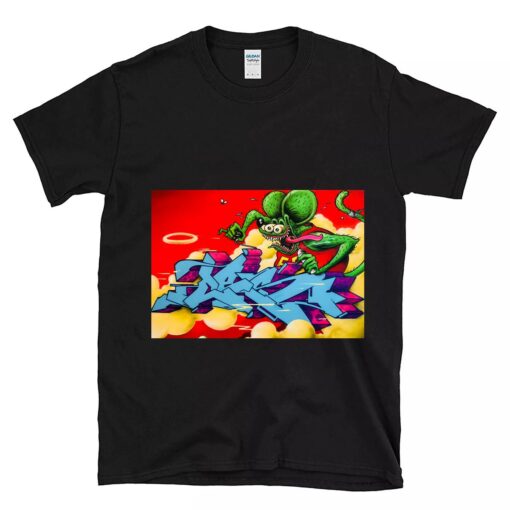 hot rod rat fink BlackShirt 1