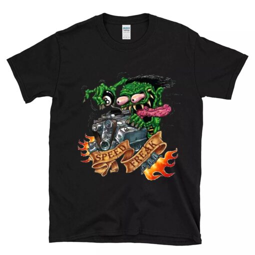hot rod speed freak BlackShirt 1