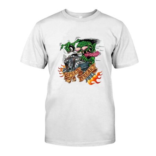 hot rod speed freak WhiteShirt 1