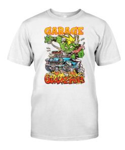 hotrod garage WhiteShirt 1