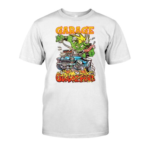 hotrod garage WhiteShirt 1