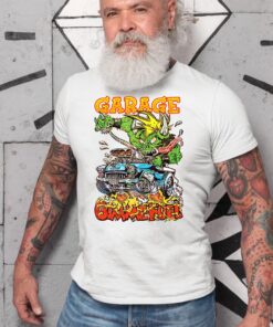 hotrod garage WhiteShirt 2