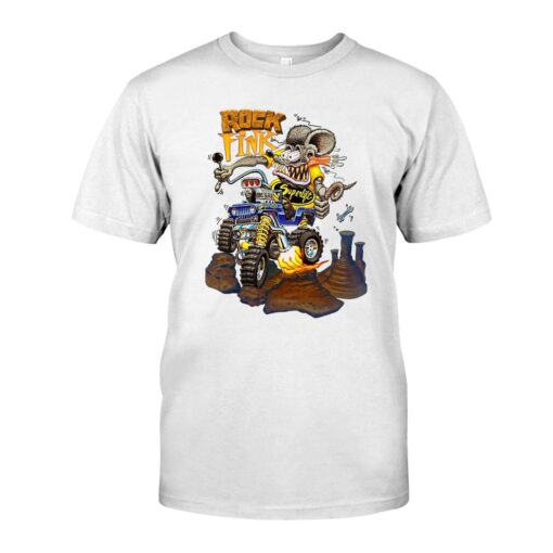 hotrod rock fink WhiteShirt 1