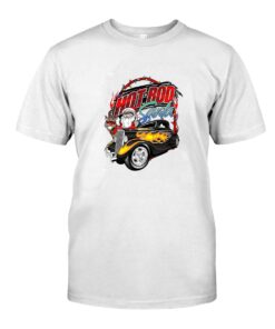 hotrod santa WhiteShirt 1