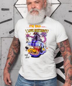 i am bad cause l love mustang WhiteShirt 2