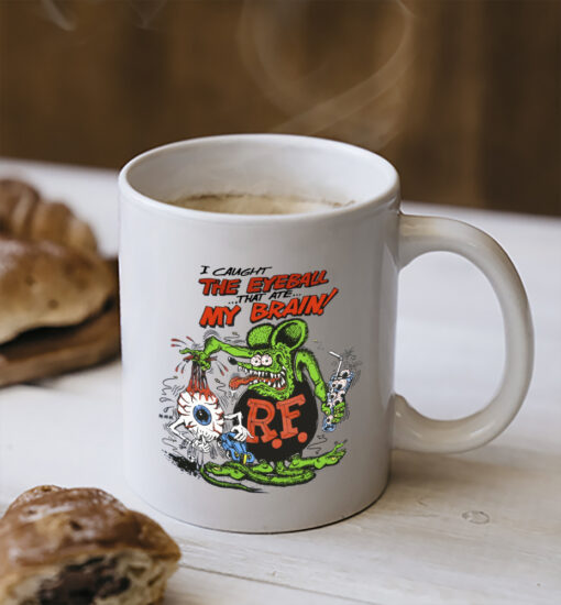 i caught the eyeball that ate my brain Mug 2